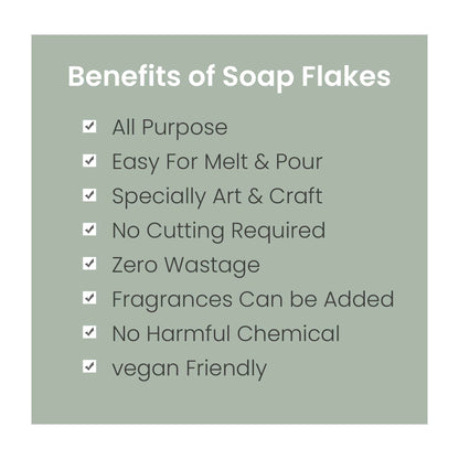 Hasthkar Clear Glycerine Soap Base Flakes- 450gm