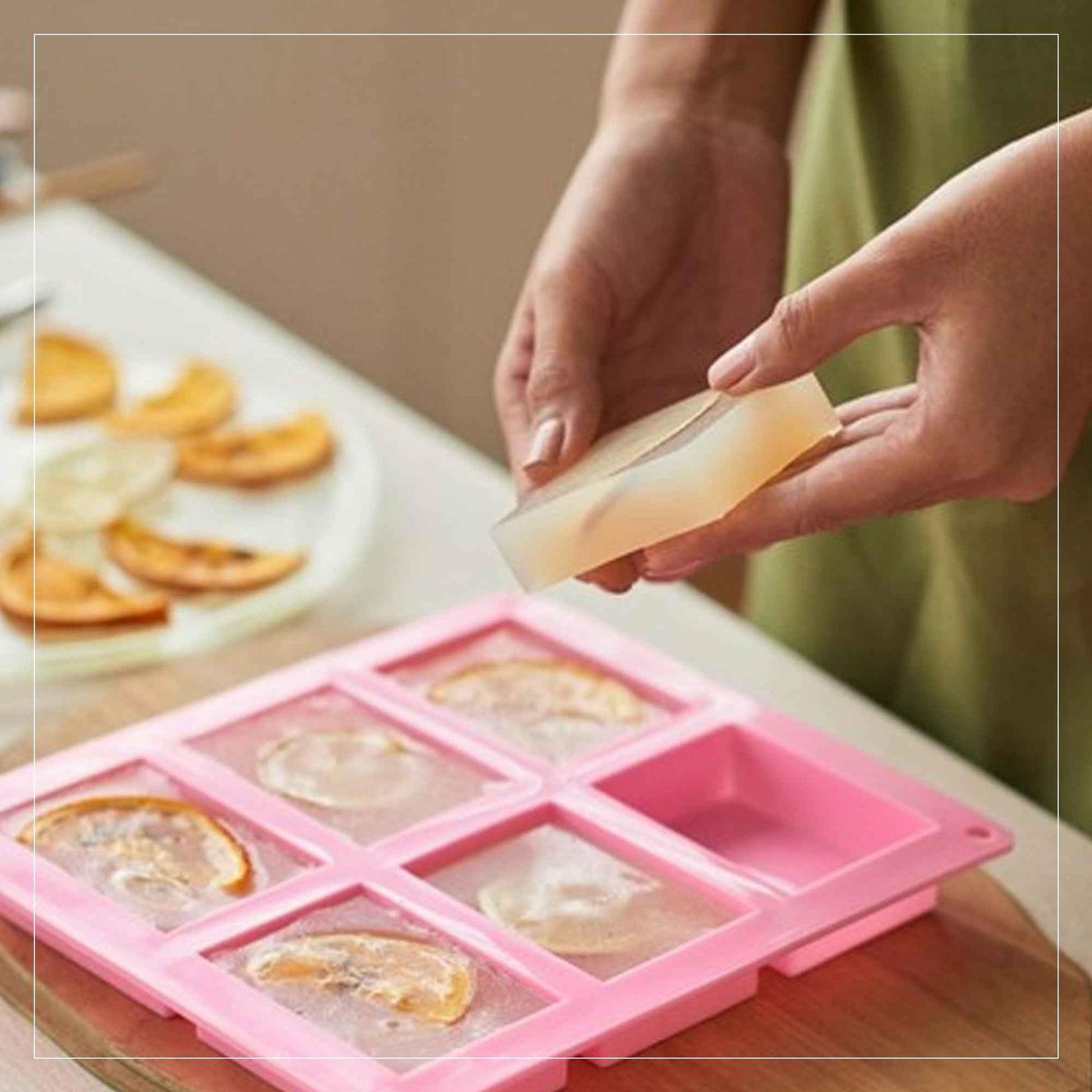 Hasthkar Clear Glycerine Soap Base Flakes- 450gm (Pack of 2)