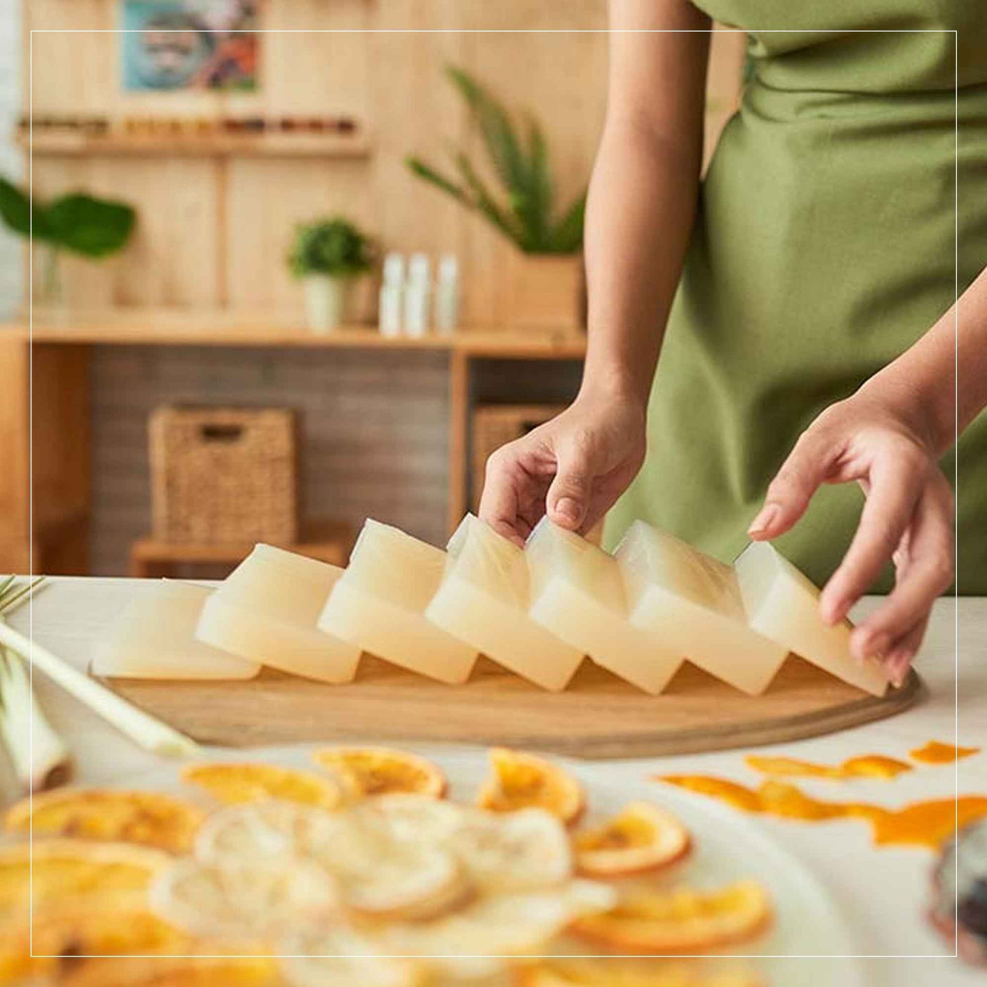 Hasthkar Clear Glycerine Soap Base Flakes- 450gm (Pack of 2)