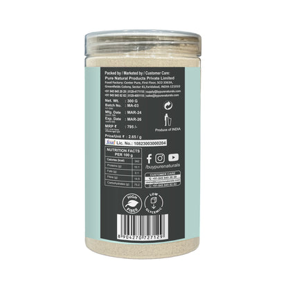 byPureNaturals Gluten Free Makhana Atta (Fox Nuts Flour)- 300 Gm - BuyPureNaturals