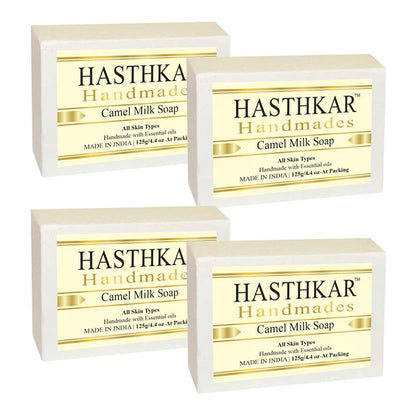 Hasthkar Handmade Glycerine Camel Milk Soap- 125gm