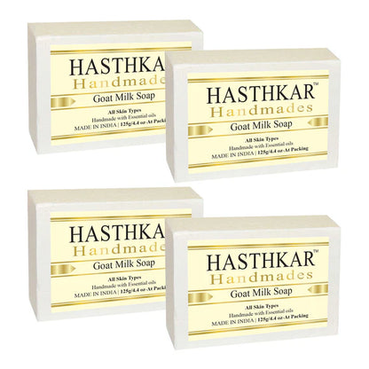Hasthkar Handmade Glycerine Goat Milk Soap- 125gm
