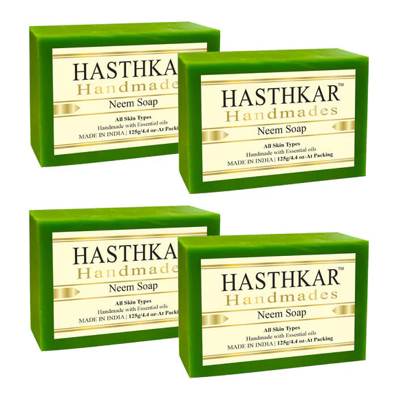 Hasthkar Handmade Glycerine Neem Soap- 125gm