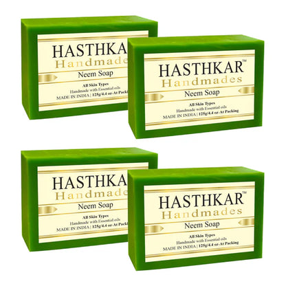 Hasthkar Handmade Glycerine Neem Soap- 125gm