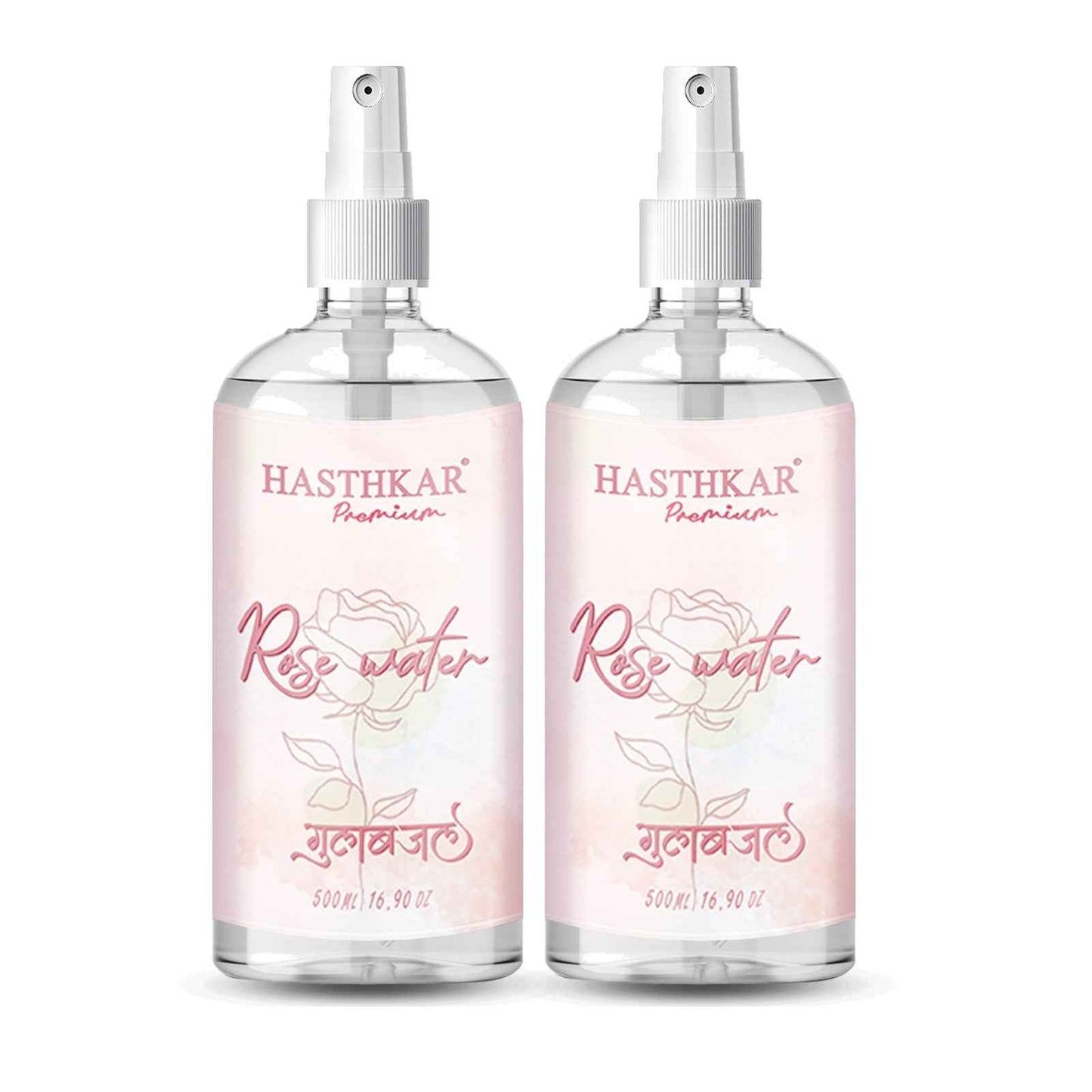 Hasthkar Premium Skin & Hair Toner Rose Water