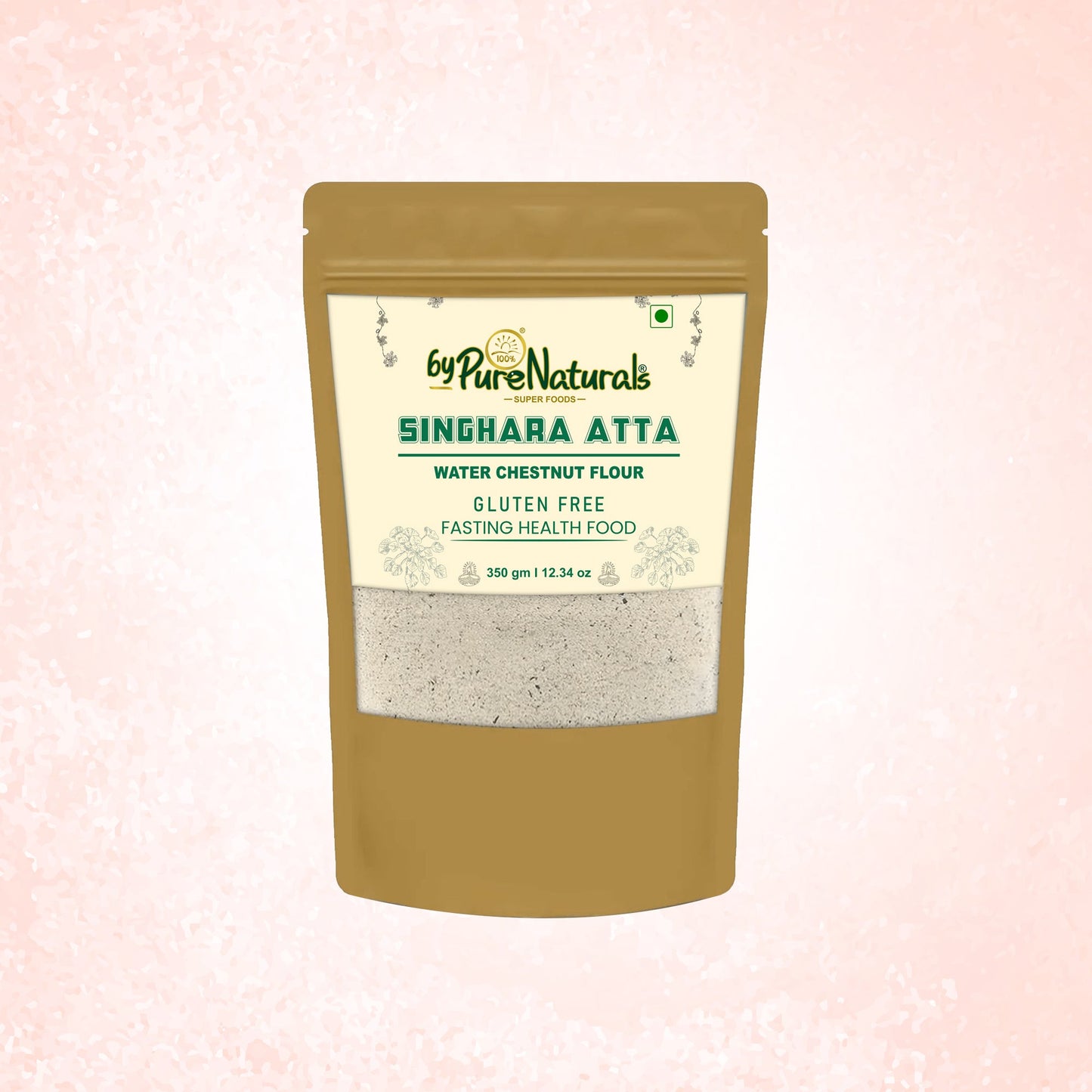 byPurenaturals Singhara Atta - Water Chestnut Flour- GLUTEN FREE READY TO USE ATTA 350gm - BuyPureNaturals