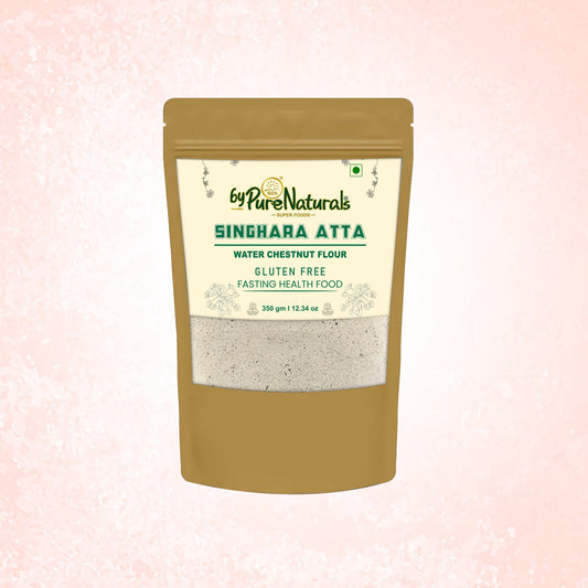 byPurenaturals Singhara Atta - Water Chestnut Flour- GLUTEN FREE READY TO USE ATTA 350gm - BuyPureNaturals