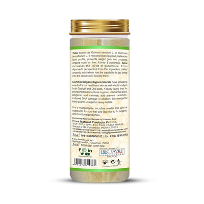byPureNaturals 100% Organic Tulsi Powder- 115 Gm